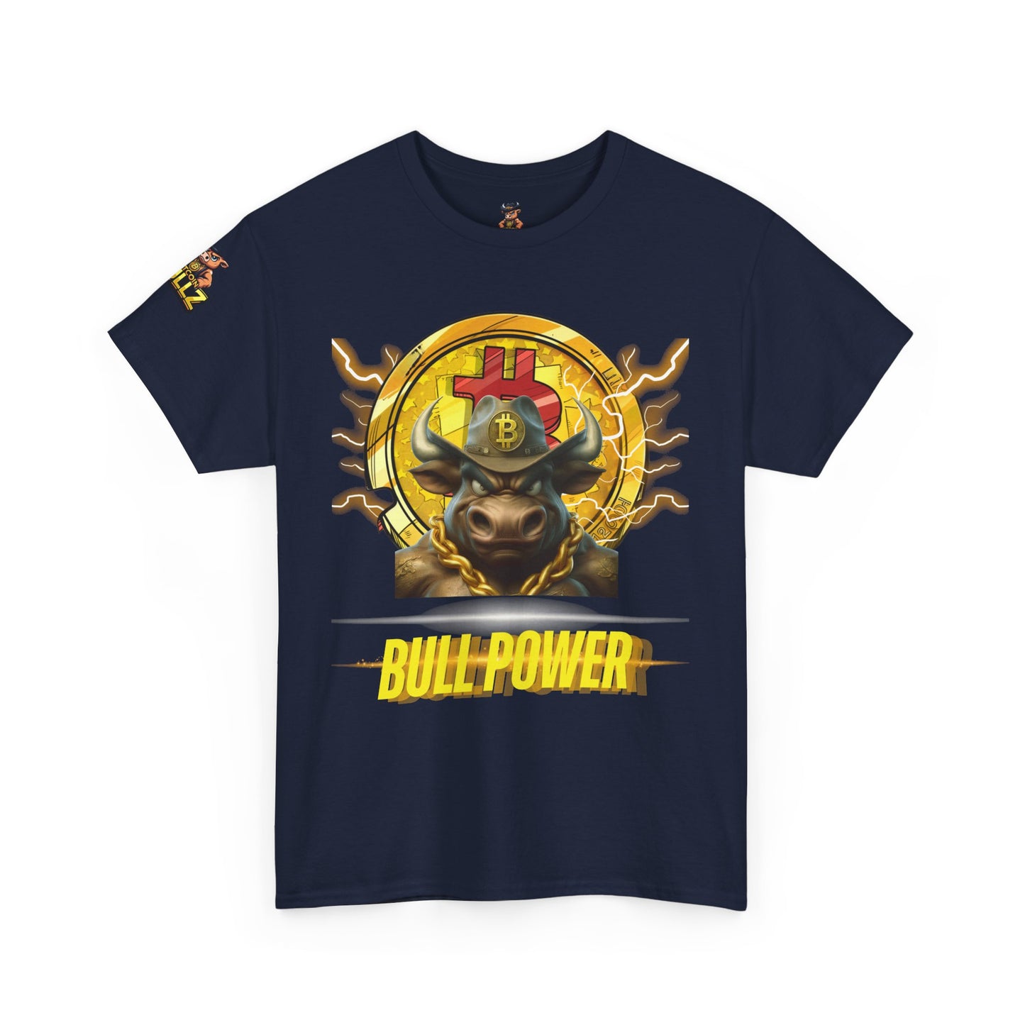 🔥 Bitcoin Bullz™ All-American Limited Edition Tee – Bold Patriotic Streetwear for Independent Spirits (Only 500 Made!) 🔥