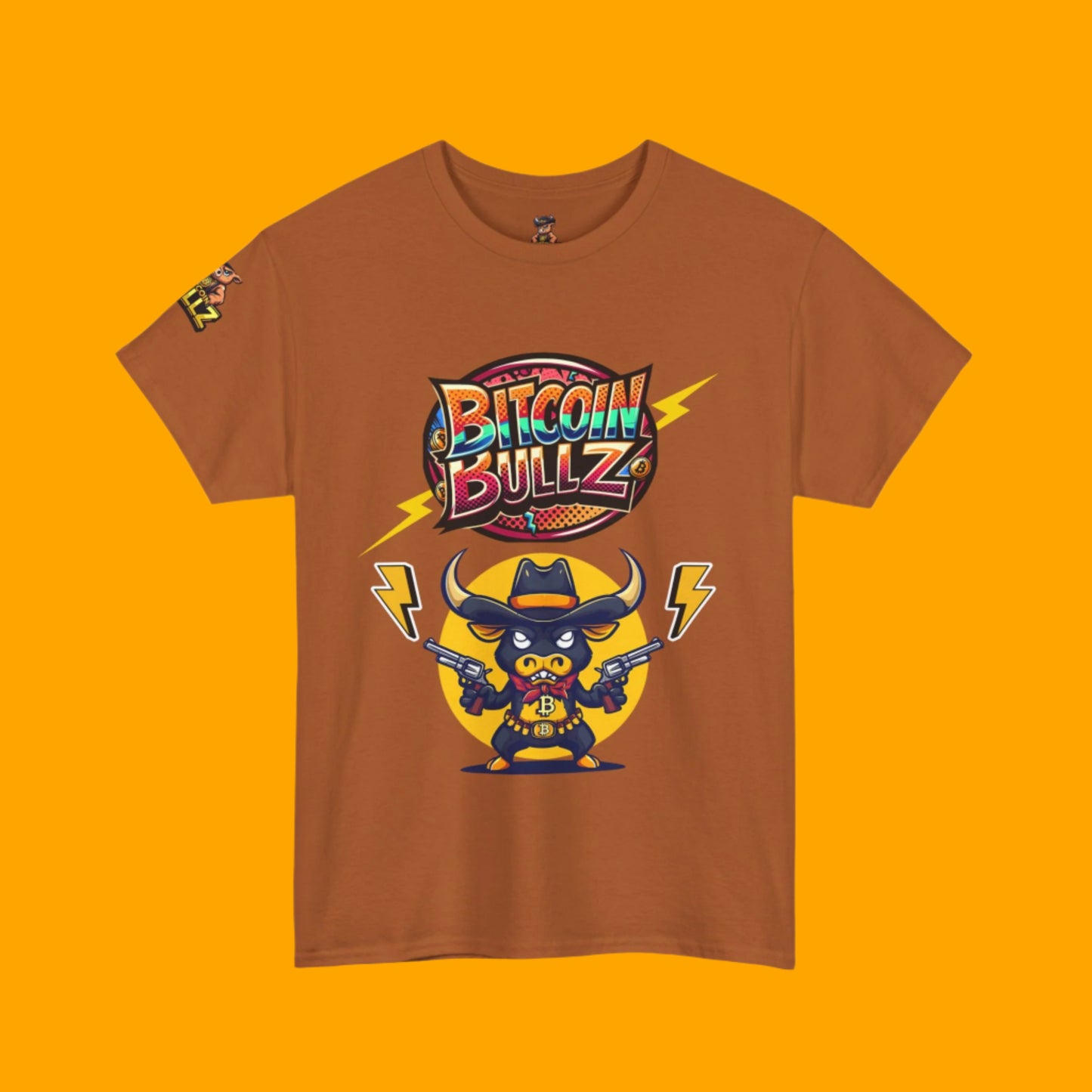 🔥 Bitcoin Bullz™ Limited Drop: Mens Streetwear Tee – Bold Crypto Style for Rebels & Risk-Takers (500pcs Max) 🔥