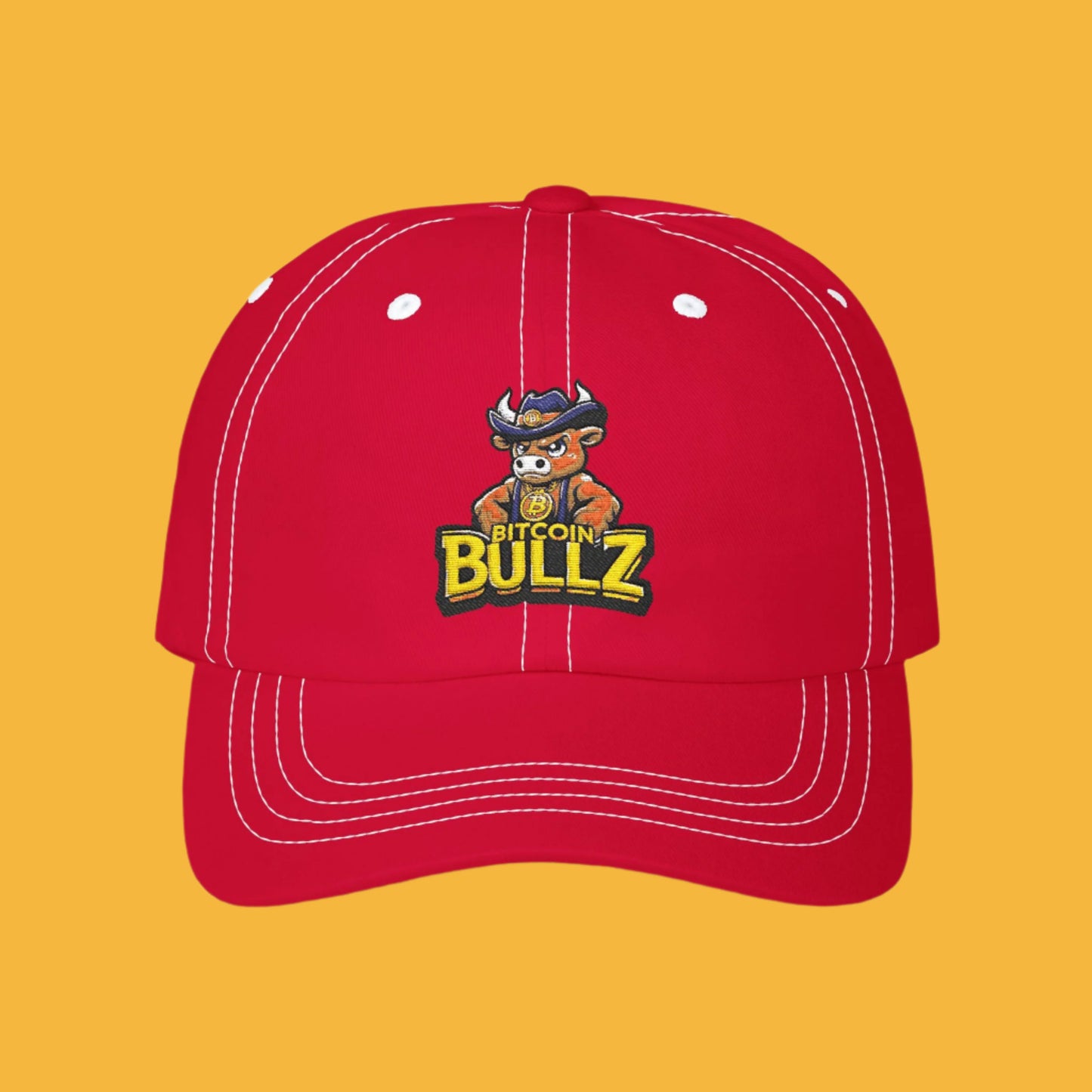 Classic Dad Cap Bitcoin Bullz Limited Design Edition for Crypto Lovers