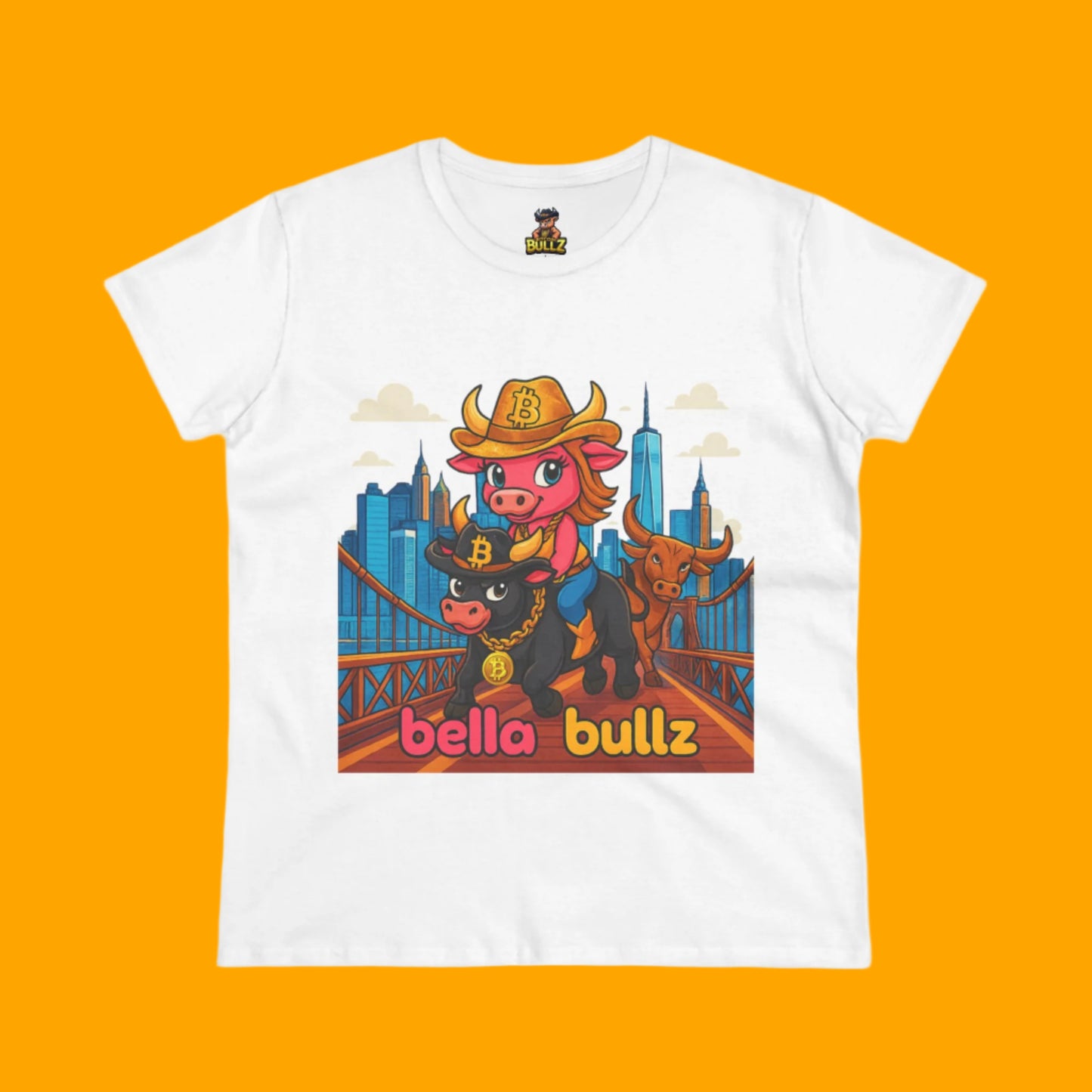Cute Graphic Tee, Bella Bullz T-Shirt, Fun Cotton Top, Animal Lover Gift, Casual Graphic Shirt, Birthday Gift for Her