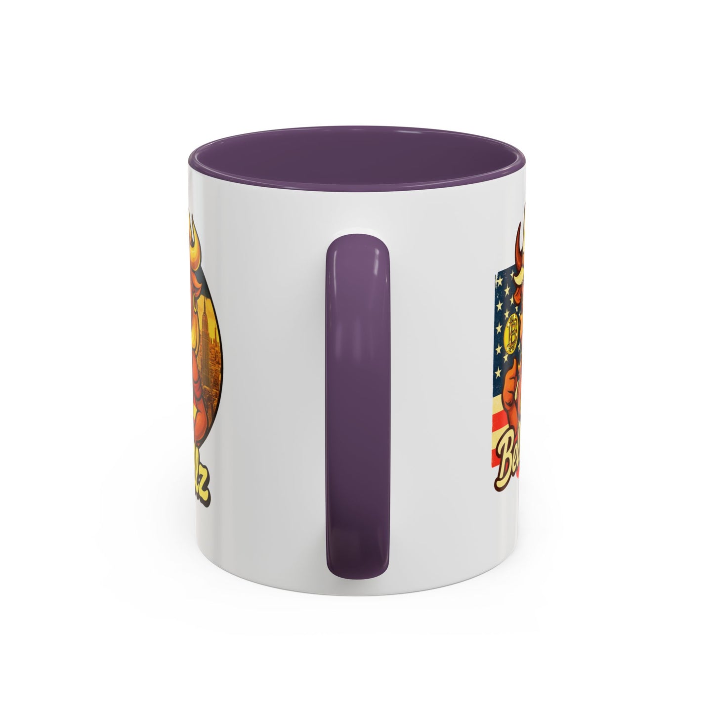 Bella Bullz Accent Coffee Mug - Fun Animal Mug for Crypto Lovers, Unique Gift Idea Limited Edition MugsOffice Coffee Cup