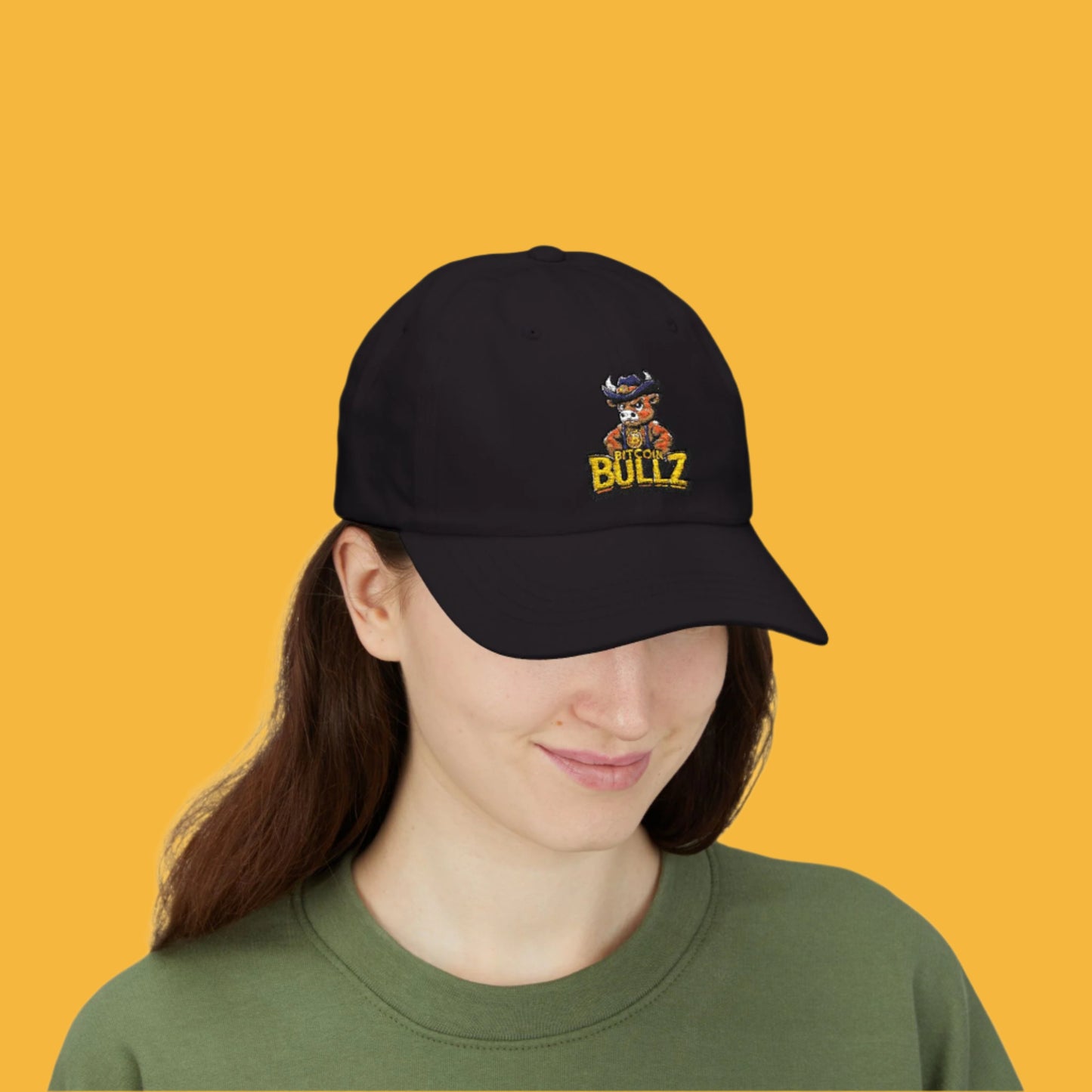 Classic Dad Cap Bitcoin Bullz Limited Design Edition for Crypto Lovers