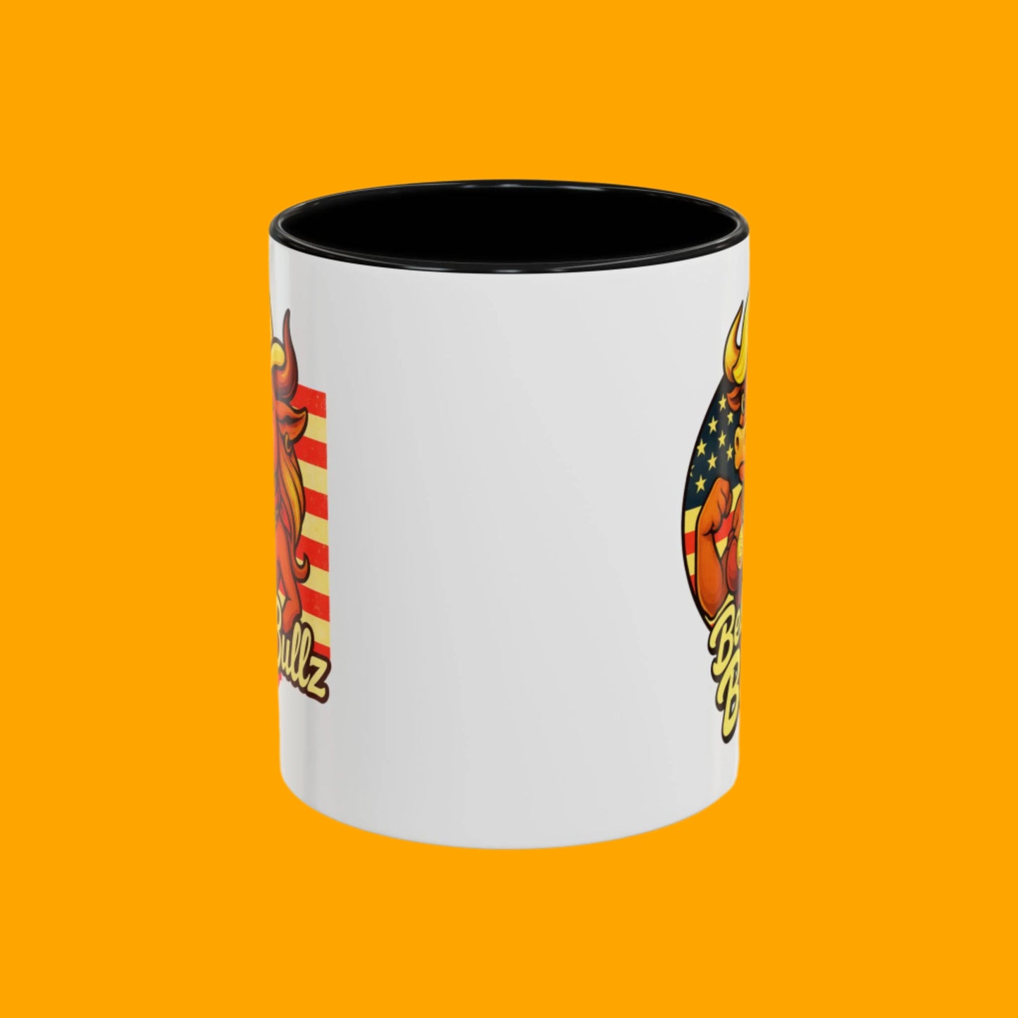 Bella Bullz Accent Coffee Mug - Fun Animal Mug for Crypto Lovers, Unique Gift Idea Limited Edition MugsOffice Coffee Cup