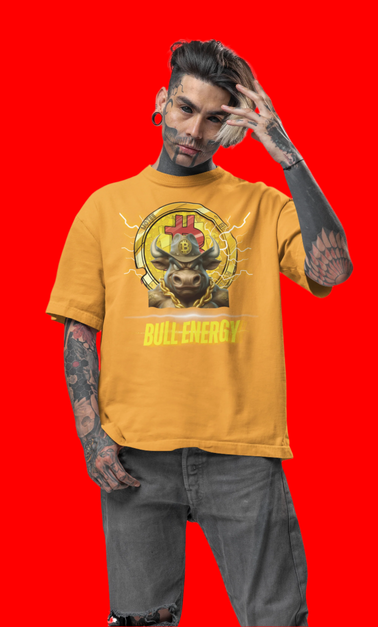 🔥 Bitcoin Bullz™ Unleash your Bull Energy Crypto Street Tee – Bold Design for Bitcoin Bulls & Independence Lovers Limited Pieces sold 🔥
