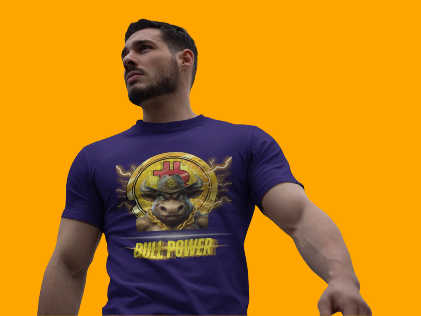 🔥 Bitcoin Bullz™ All-American Limited Edition Tee – Bold Patriotic Streetwear for Independent Spirits (Only 500 Made!) 🔥