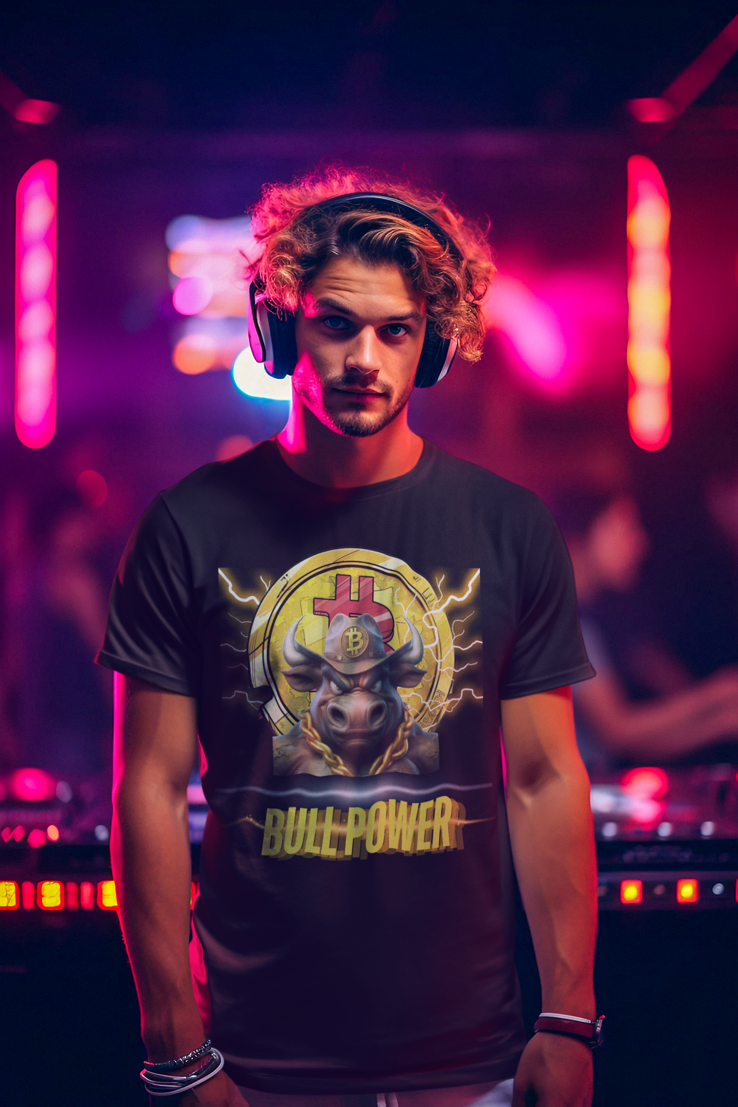 🔥 Bitcoin Bullz™ All-American Limited Edition Tee – Bold Patriotic Streetwear for Independent Spirits (Only 500 Made!) 🔥