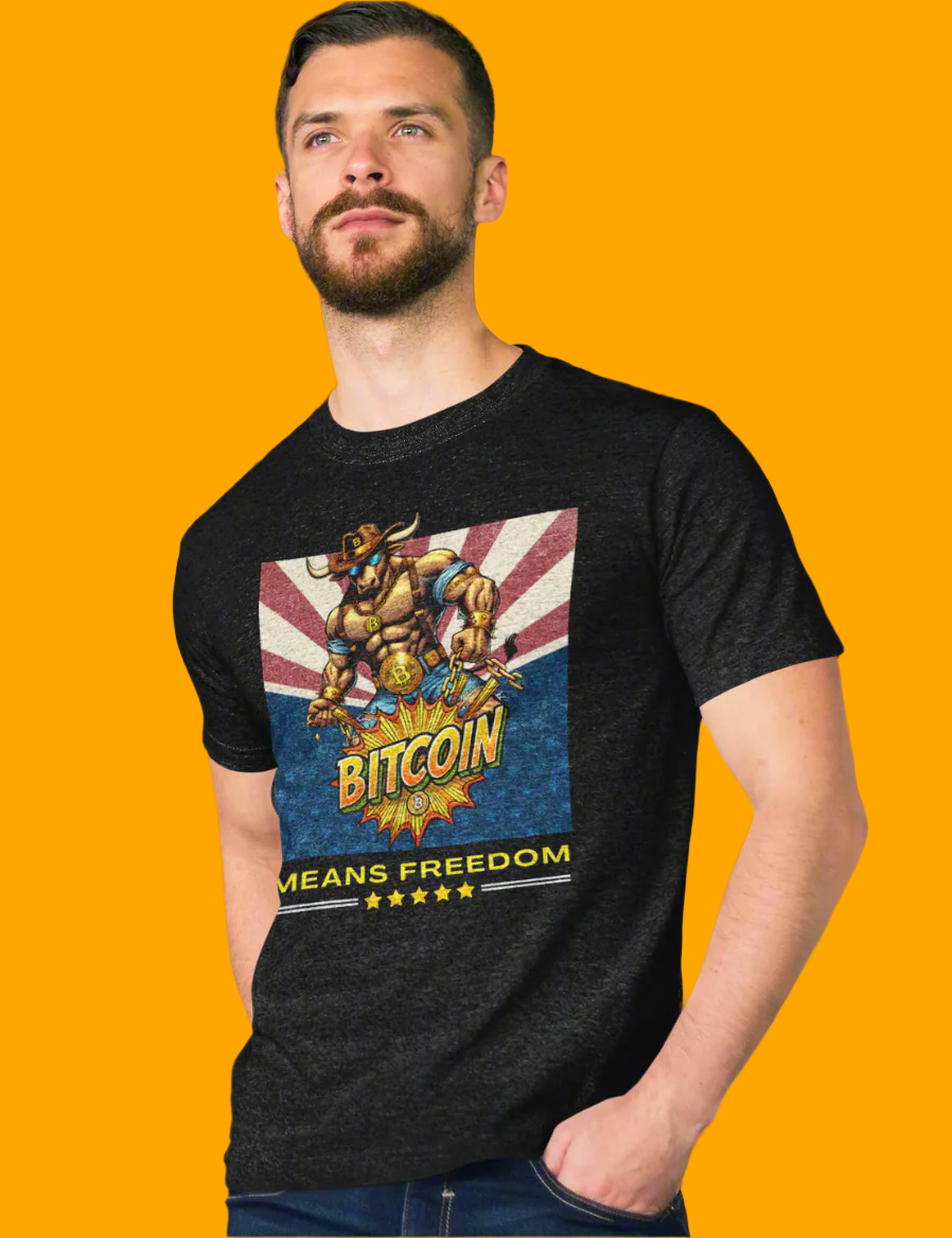 🔥 Bitcoin Bullz™ Patriotic Crypto Street Tee – Bold USA Design for Bitcoin Bulls & Independence Lovers Crypto Animal Passion 🔥