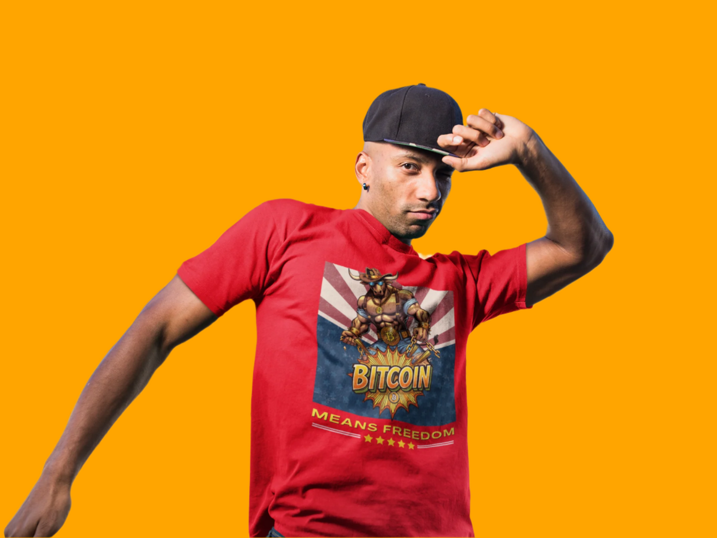 🔥 Bitcoin Bullz™ Patriotic Crypto Street Tee – Bold USA Design for Bitcoin Bulls & Independence Lovers Crypto Animal Passion 🔥