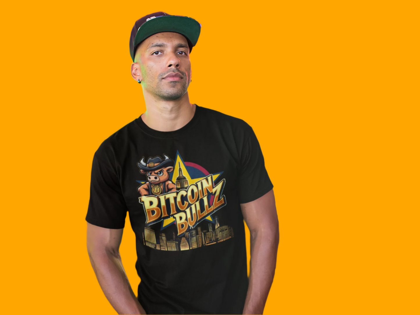 🔥 Bitcoin Bullz™ New York City Crypto Street Tee – Bold USA Design for Bitcoin Bulls & Independence Lovers 🔥