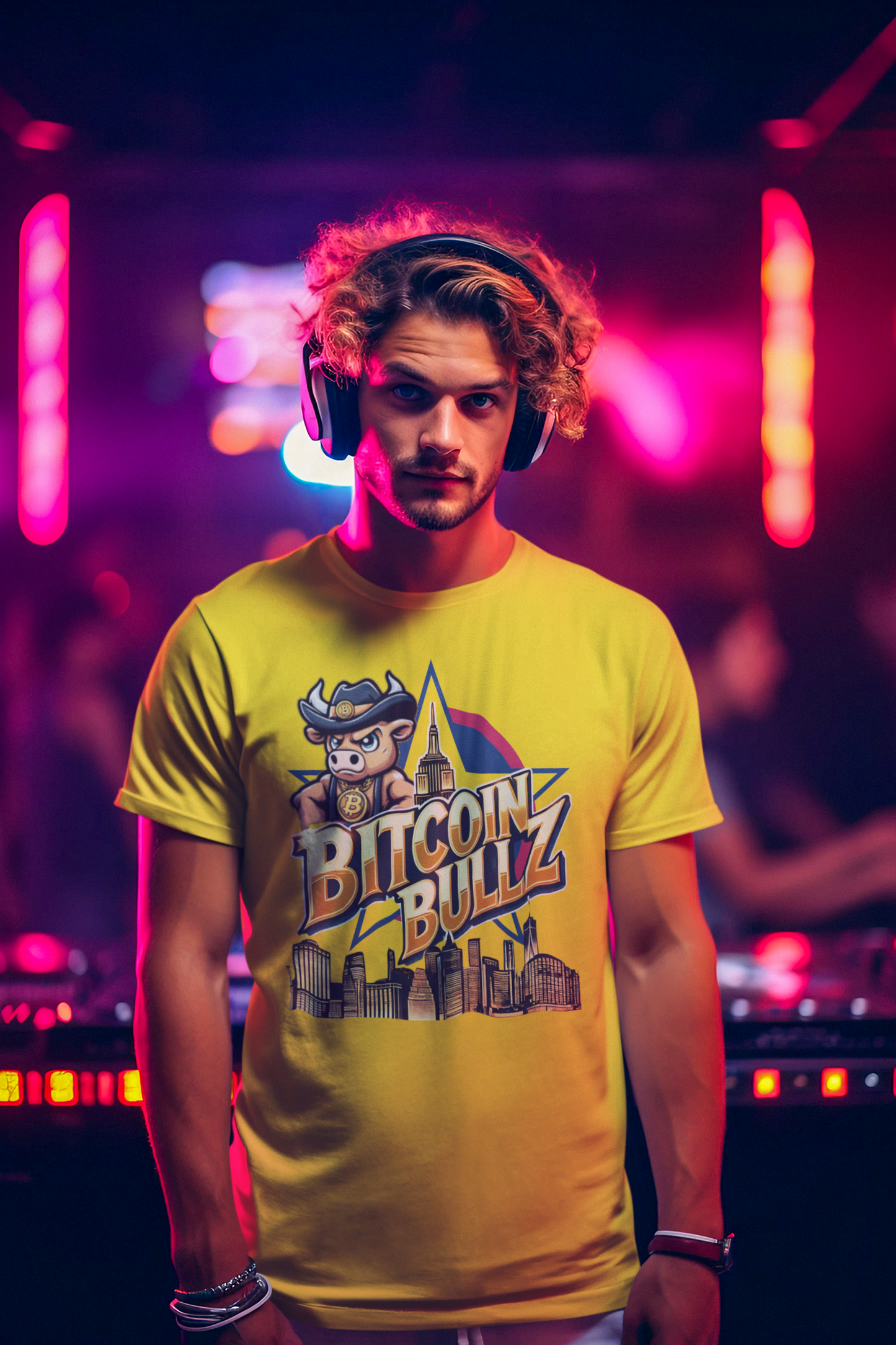🔥 Bitcoin Bullz™ New York City Crypto Street Tee – Bold USA Design for Bitcoin Bulls & Independence Lovers 🔥