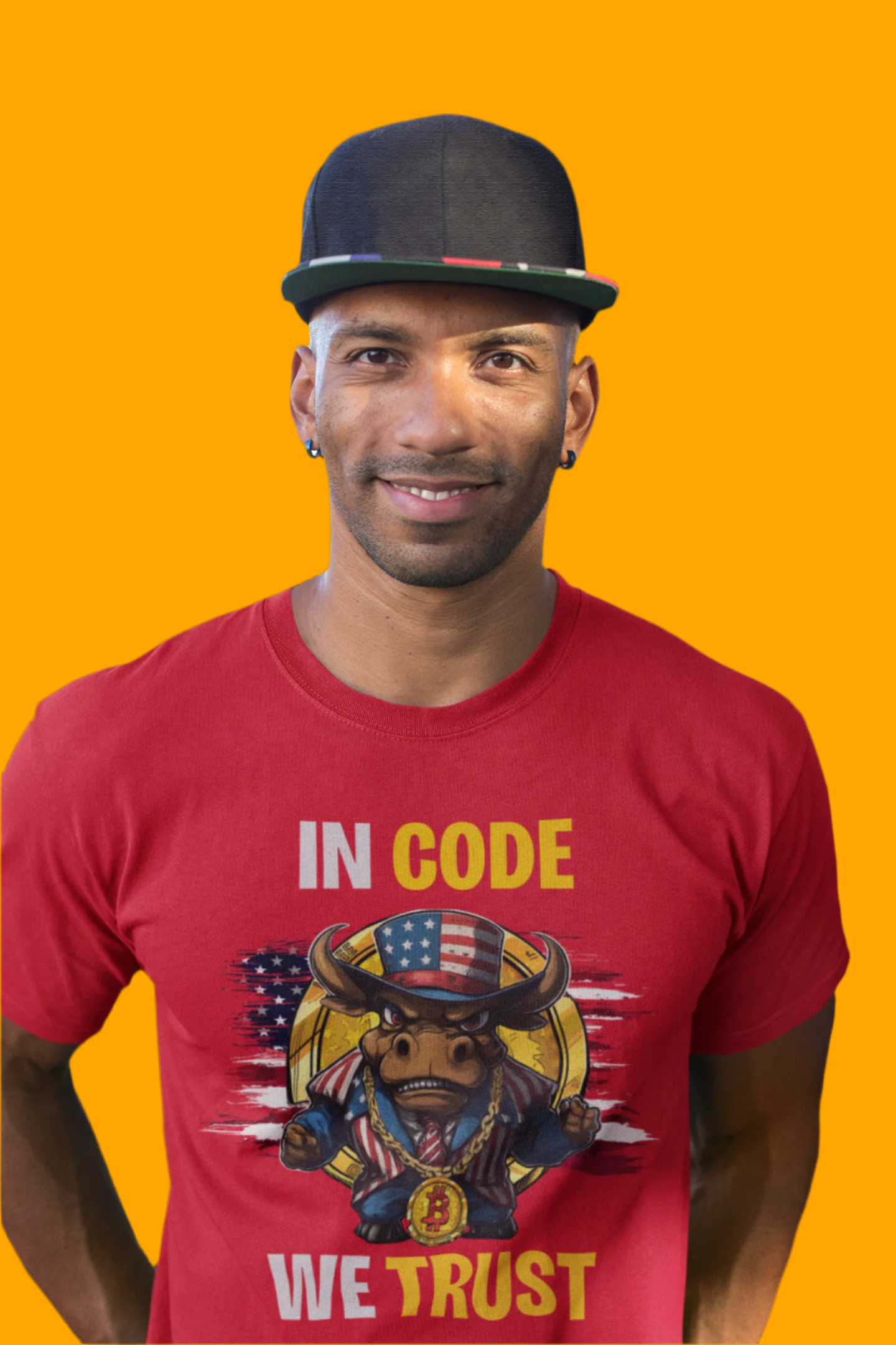 🔥 Bitcoin Bullz™ All-American Limited Edition Tee – Bold Patriotic Streetwear for Independent Spirits and Rebels New York City Style (Only 500 Made!) 🔥