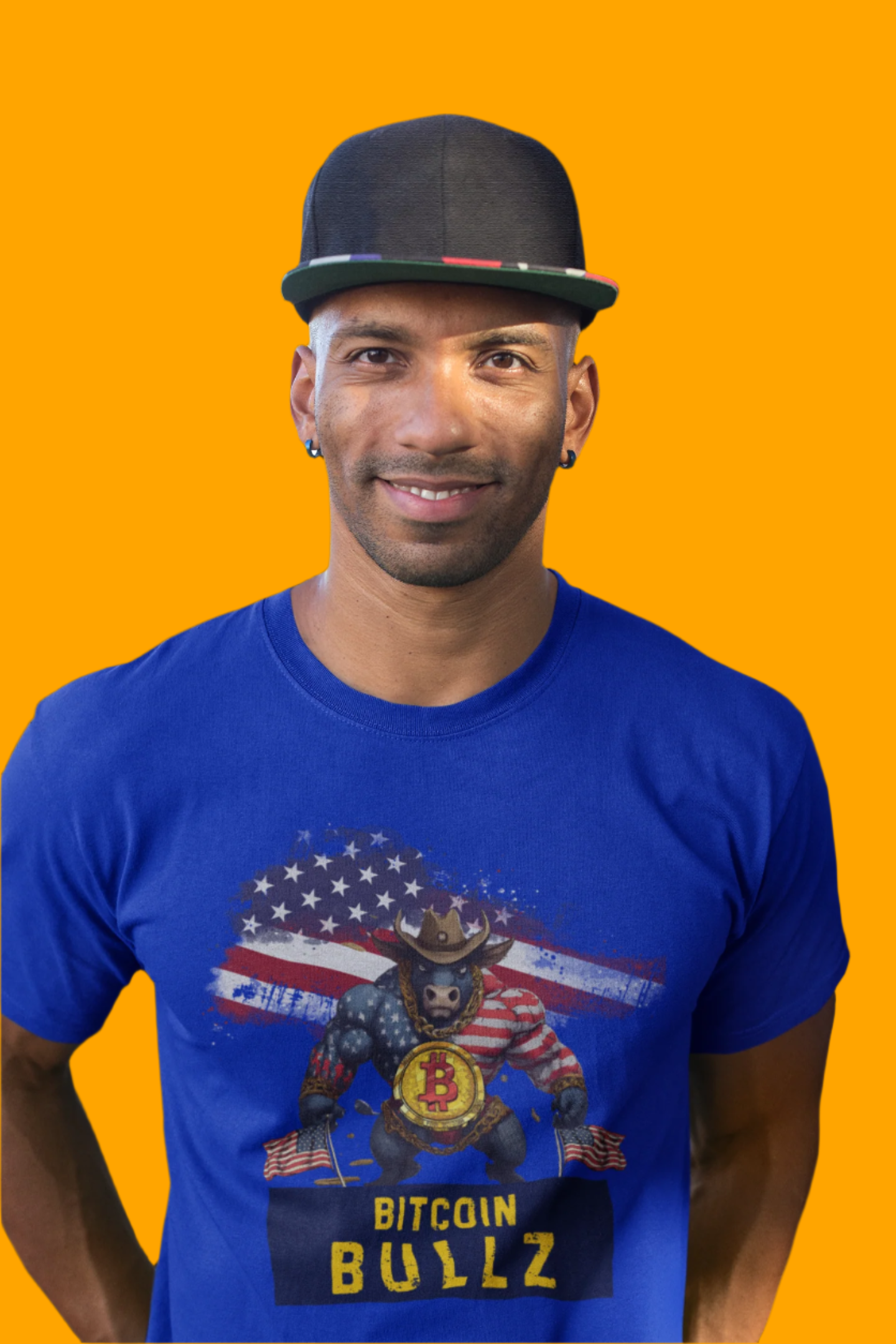 🚀 Bitcoin Bullz™ Viral Patriotic Crypto Tee Independence Day – Bold USA Graphic for HODLers & Freedom Riders Limited Design (Only 500!)