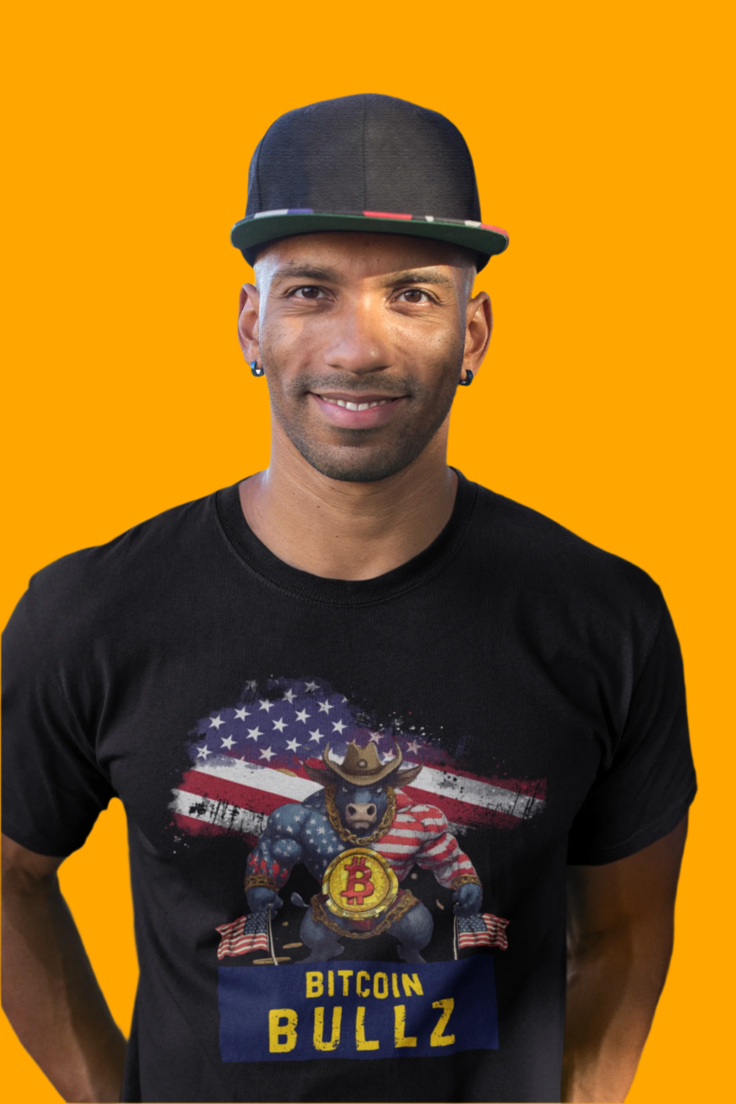 🚀 Bitcoin Bullz™ Viral Patriotic Crypto Tee Independence Day – Bold USA Graphic for HODLers & Freedom Riders Limited Design (Only 500!)
