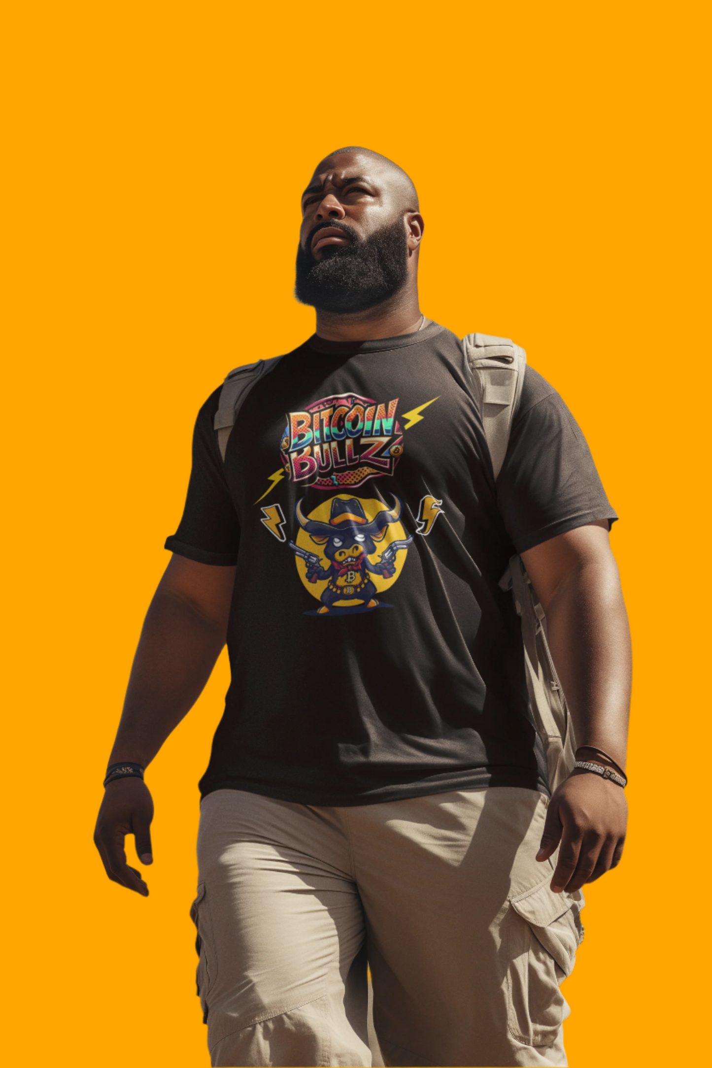🔥 Bitcoin Bullz™ Limited Drop: Mens Streetwear Tee – Bold Crypto Style for Rebels & Risk-Takers (500pcs Max) 🔥