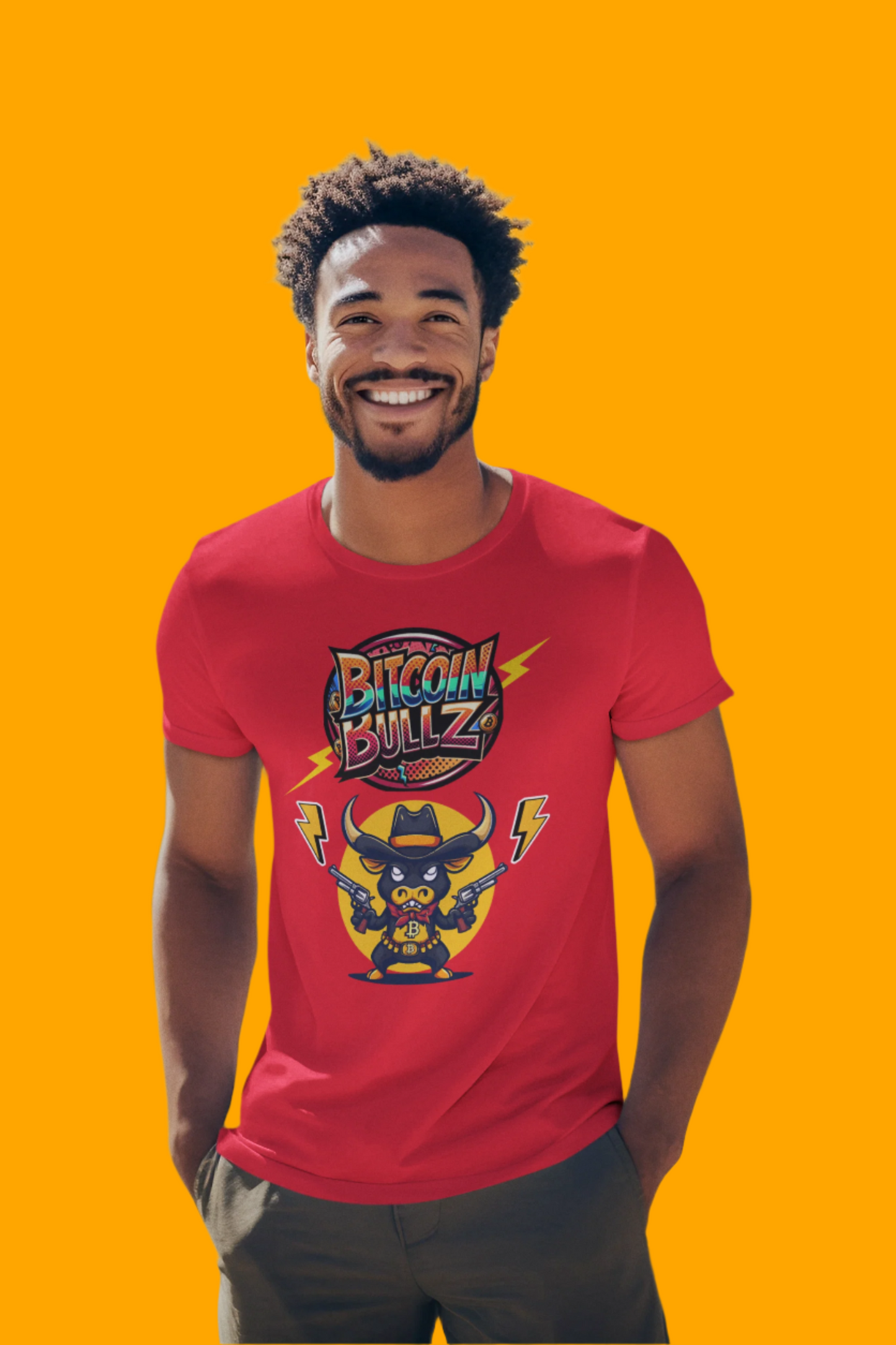 🔥 Bitcoin Bullz™ Limited Drop: Mens Streetwear Tee – Bold Crypto Style for Rebels & Risk-Takers (500pcs Max) 🔥