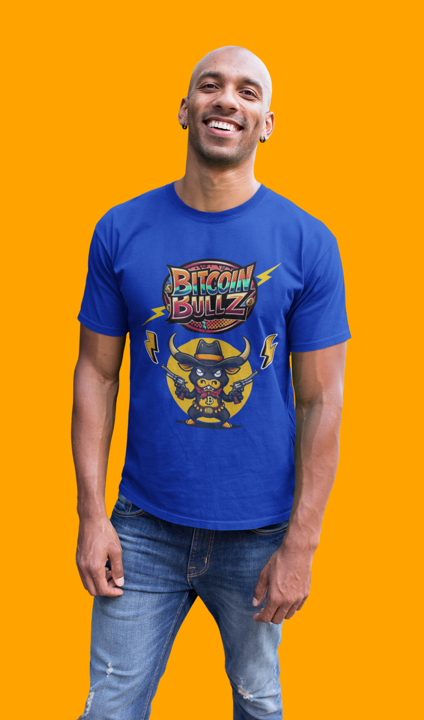 🔥 Bitcoin Bullz™ Limited Drop: Mens Streetwear Tee – Bold Crypto Style for Rebels & Risk-Takers (500pcs Max) 🔥