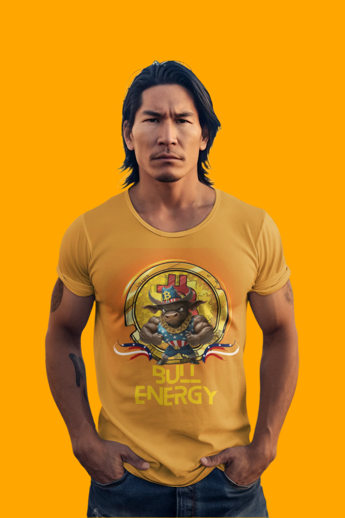 🔥 Bitcoin Bullz™ New York City Crypto Street Tee – Bold Limited Edition Bull Energy for Bitcoin Bulls and Cryto Lovers🔥