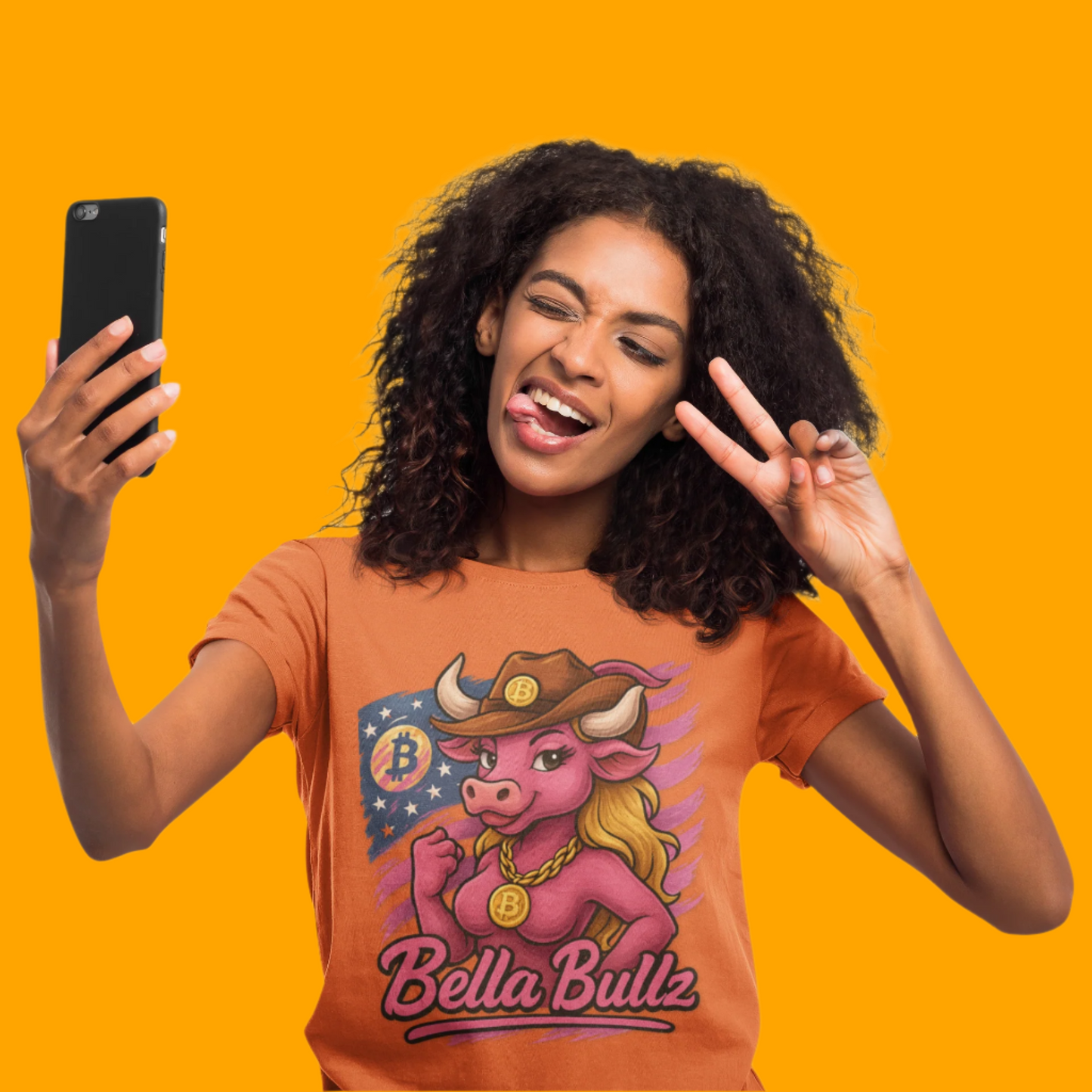 Bella Bullz Women's Exclusive Design for Crypto Women Identity