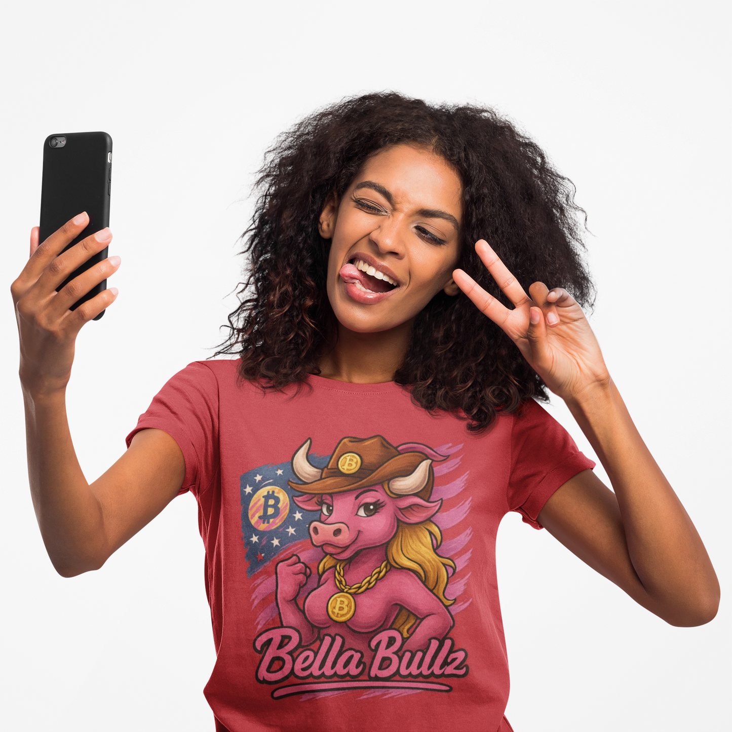 Bella Bullz Women's Exclusive Design for Crypto Women Identity