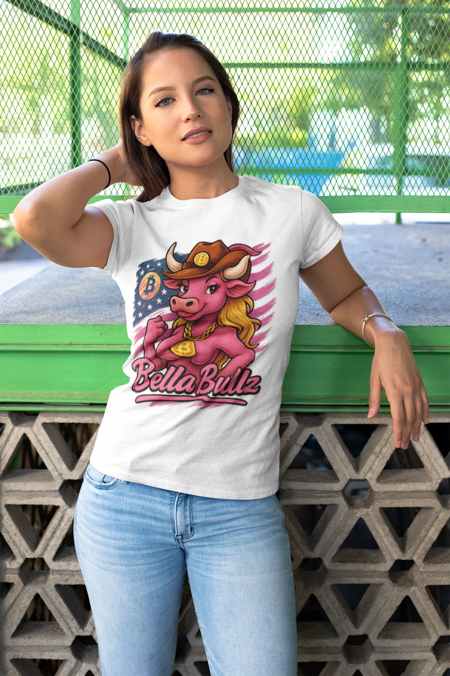 Bella Bullz Women's Exclusive Design for Crypto Women Identity