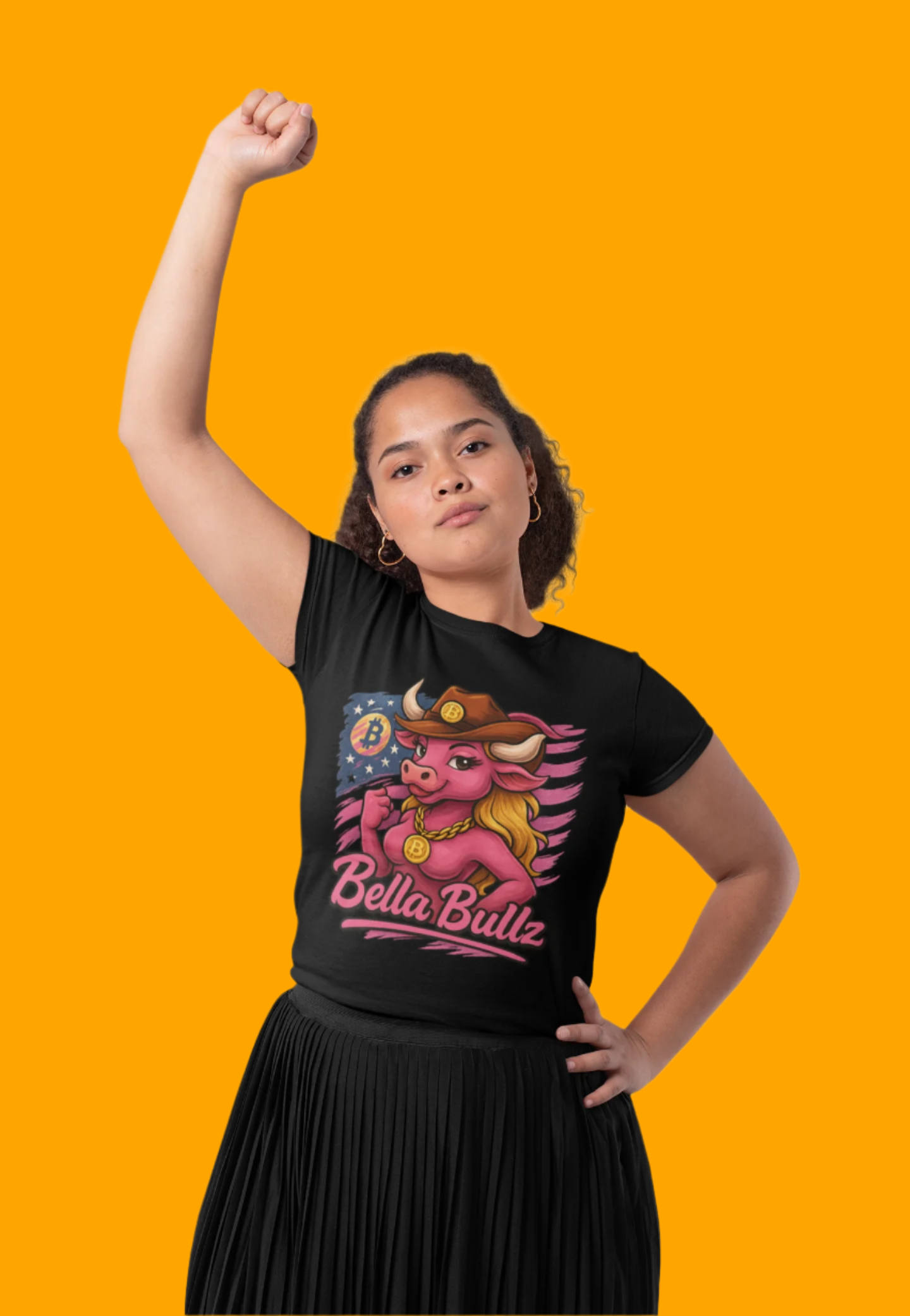 Bella Bullz Women's Exclusive Design for Crypto Women Identity