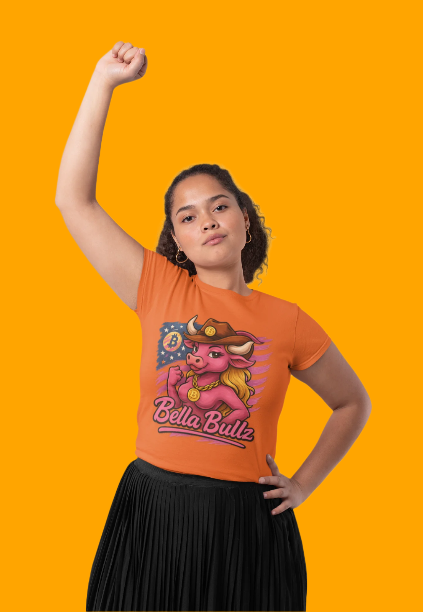 Bella Bullz Women's Exclusive Design for Crypto Women Identity