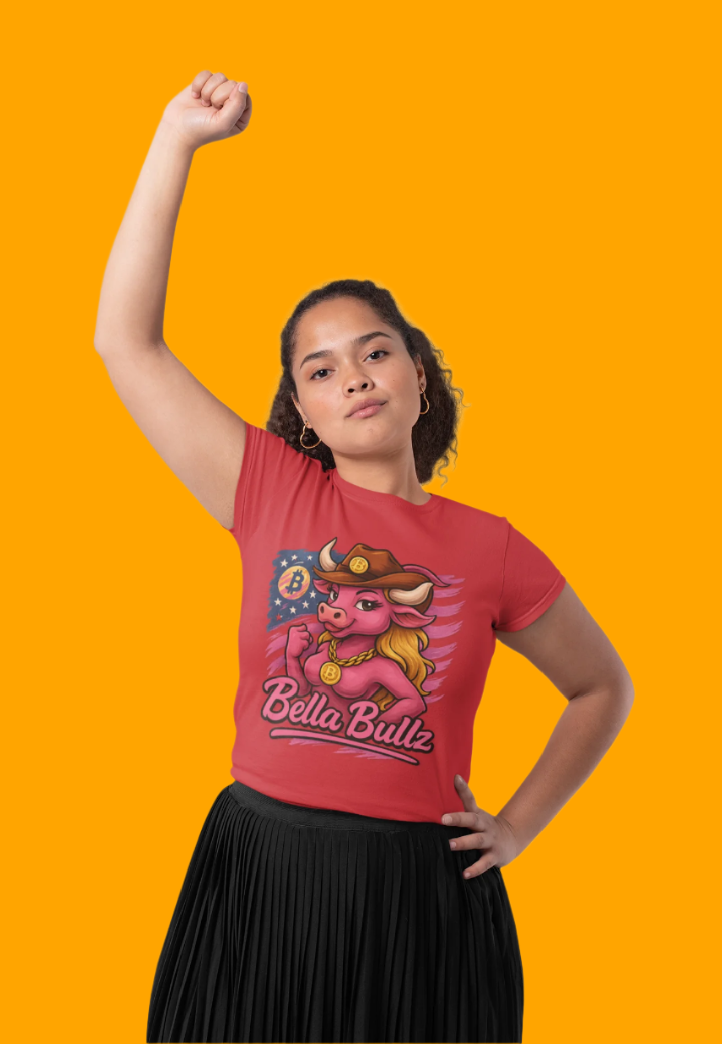 Bella Bullz Women's Exclusive Design for Crypto Women Identity