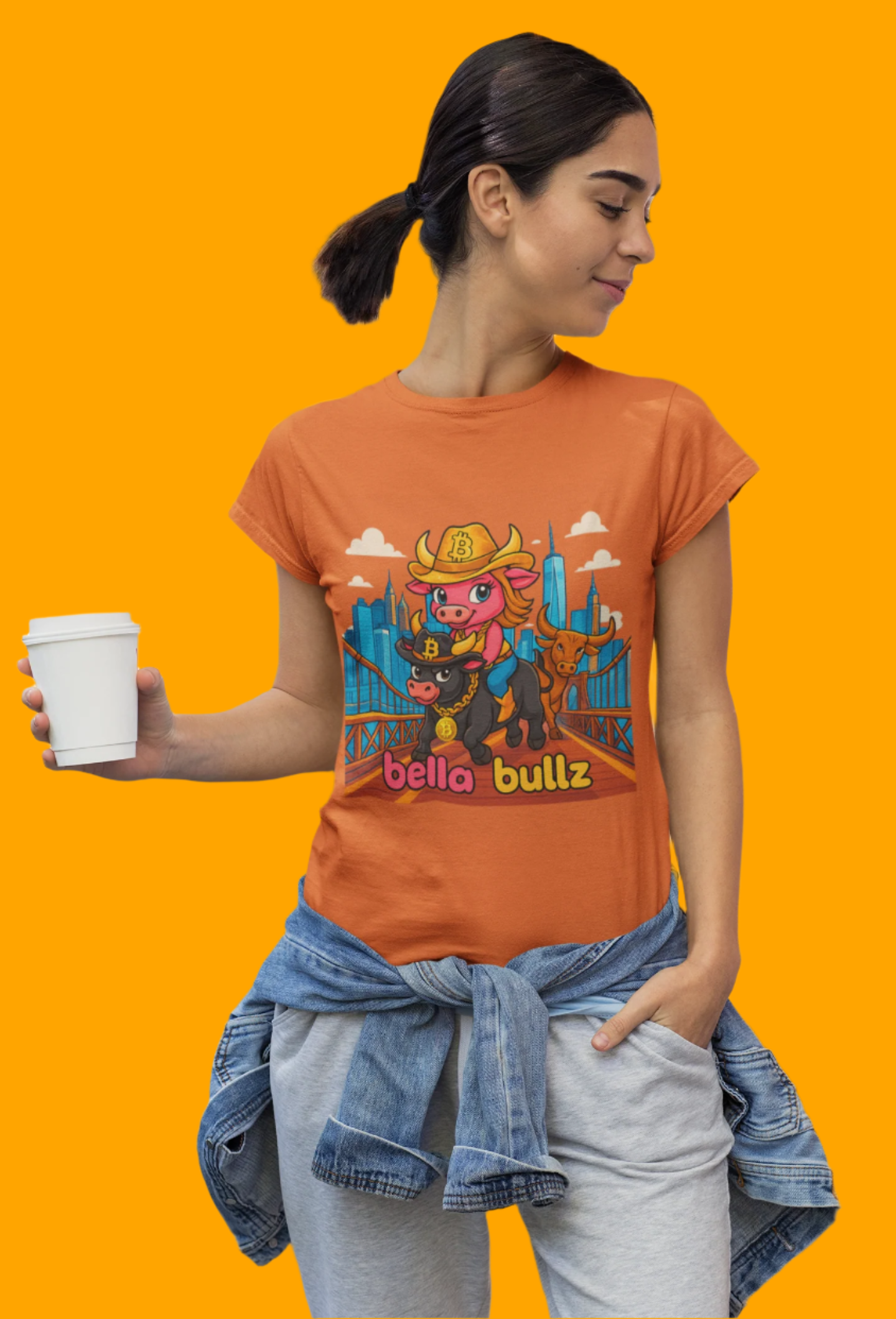 Cute Graphic Tee, Bella Bullz T-Shirt, Fun Cotton Top, Animal Lover Gift, Casual Graphic Shirt, Birthday Gift for Her