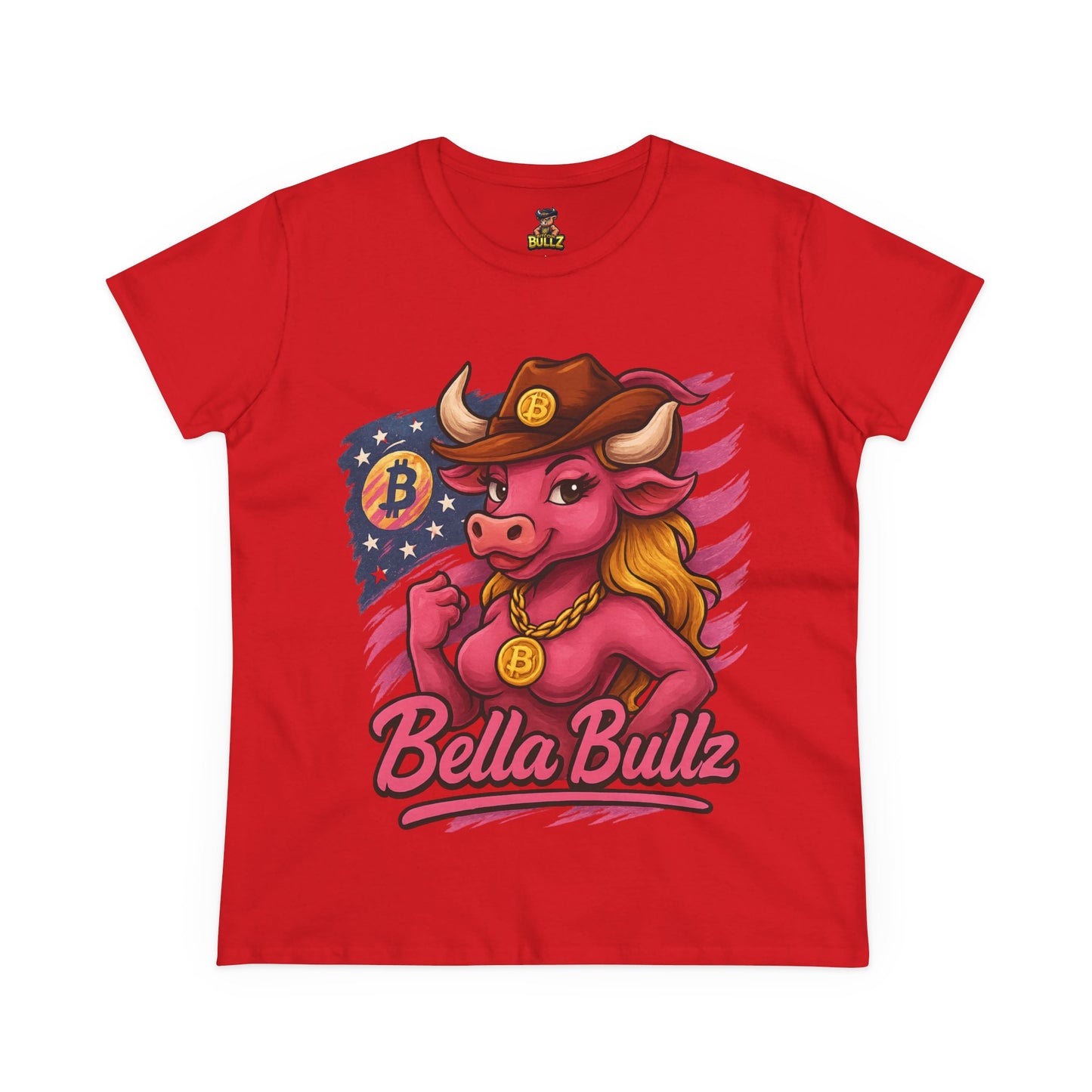 Bella Bullz Women's Exclusive Design for Crypto Women Identity