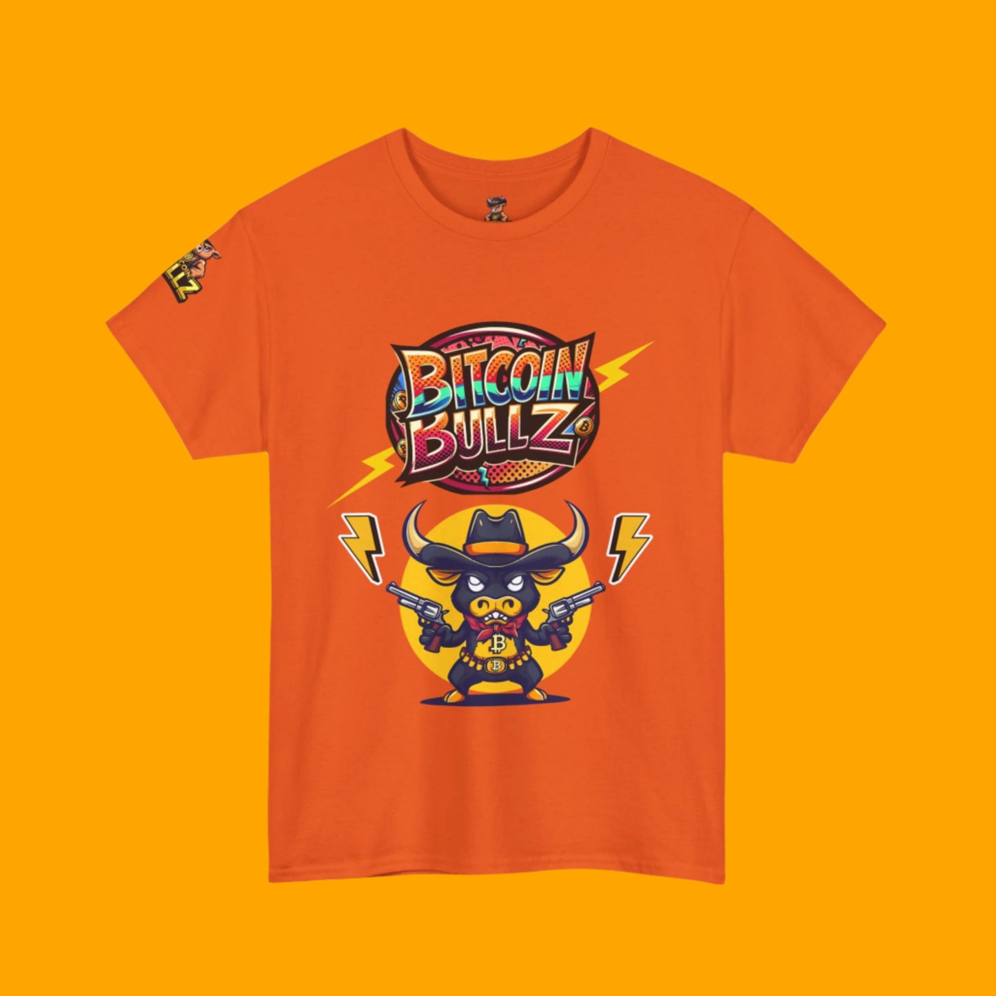 🔥 Bitcoin Bullz™ Limited Drop: Mens Streetwear Tee – Bold Crypto Style for Rebels & Risk-Takers (500pcs Max) 🔥