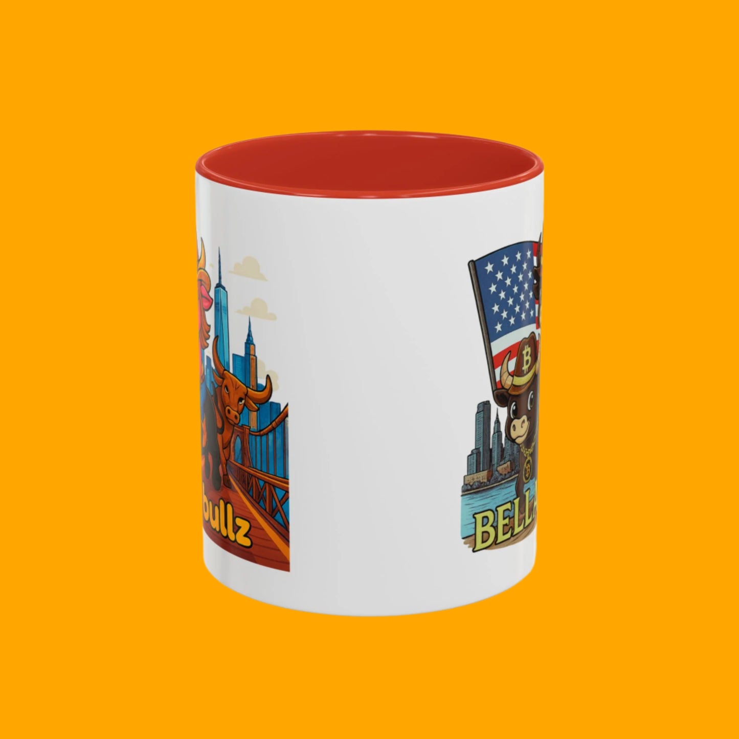 Crypto Women Accent Coffee Mug - Fun Animal Design, Bitcoin Home Decor for Coffee Lovers