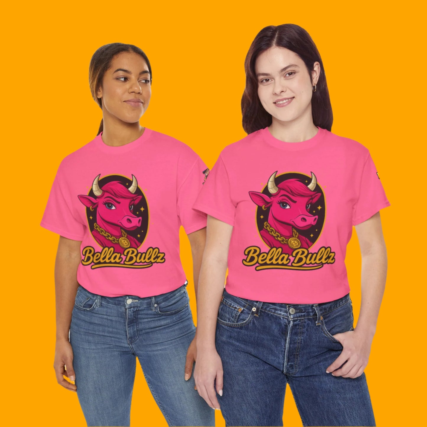 Women’s Graphic Tee - Crypto Bullz Western Texas Shirt, Crypto Passion, Rodeo Bella Bullz, Limited Design