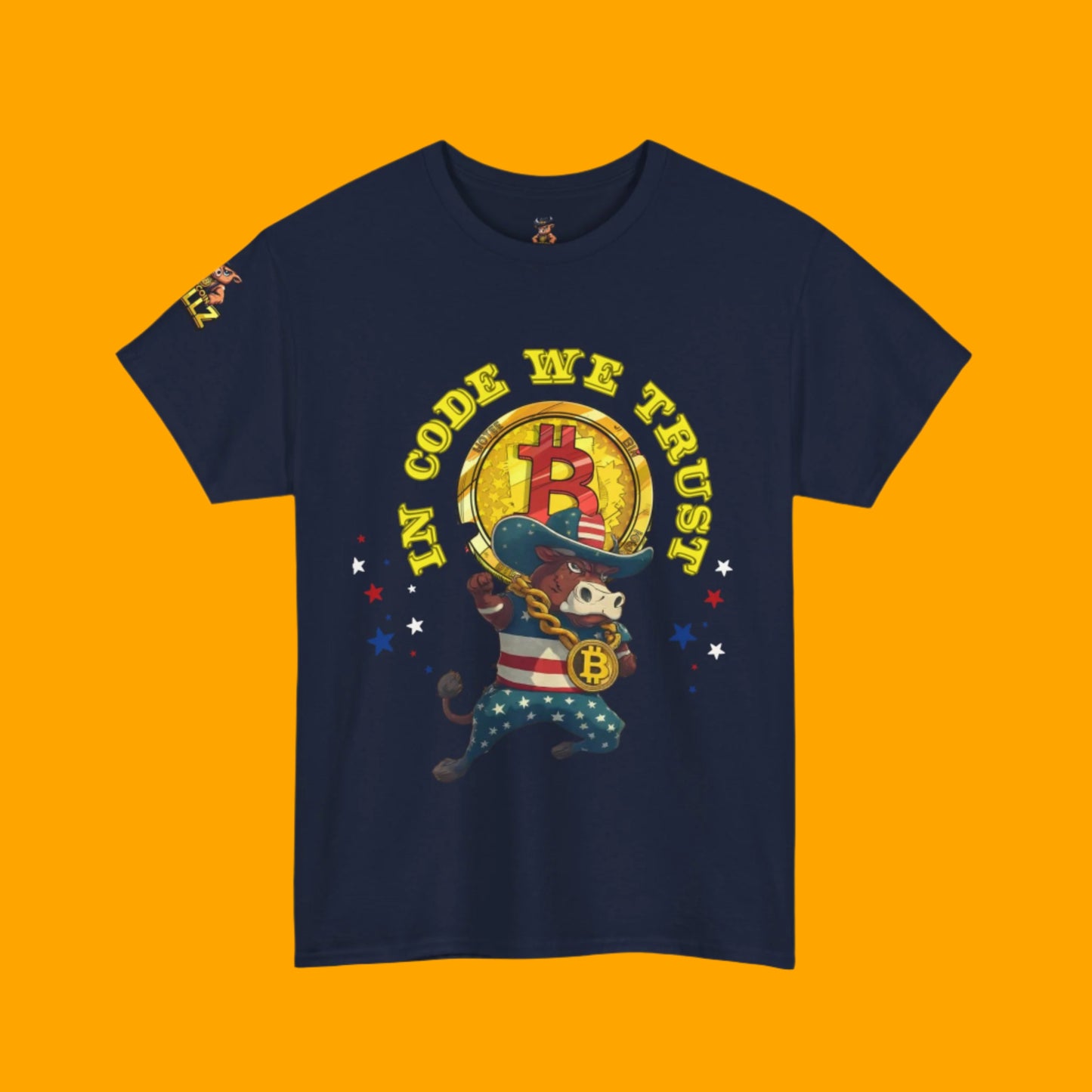 🔥 Bitcoin Bullz™ Limited Drop: Mens Streetwear Tee – Bold Viral Crypto Cowboy Style for Rebels (500pcs Max) Crypto Lovers of all Ages 🔥