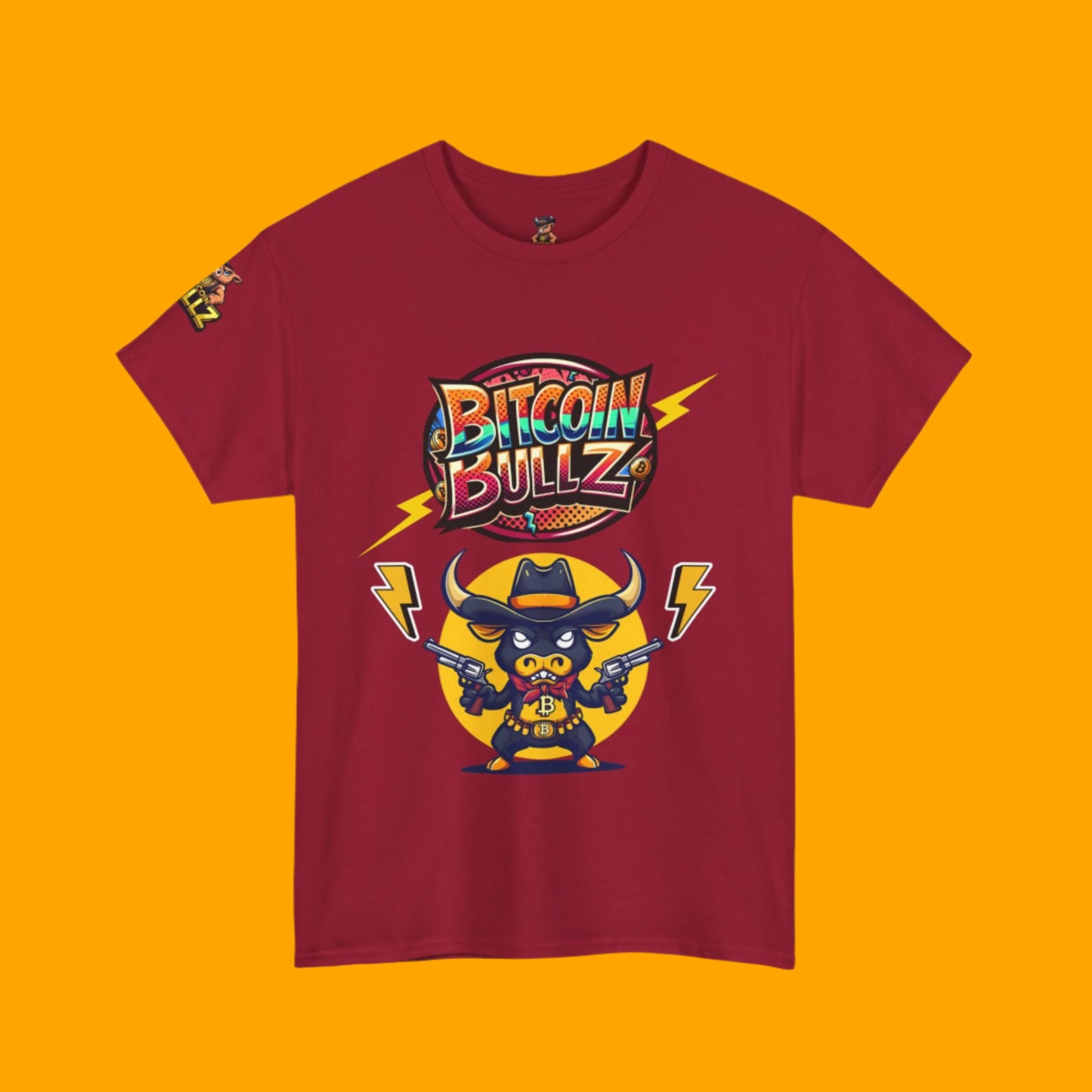 🔥 Bitcoin Bullz™ Limited Drop: Mens Streetwear Tee – Bold Crypto Style for Rebels & Risk-Takers (500pcs Max) 🔥