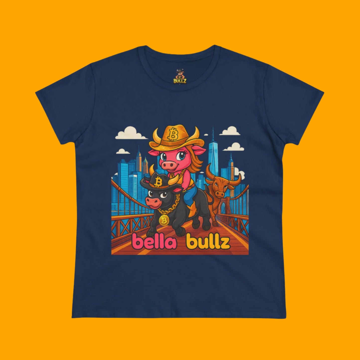 Cute Graphic Tee, Bella Bullz T-Shirt, Fun Cotton Top, Animal Lover Gift, Casual Graphic Shirt, Birthday Gift for Her
