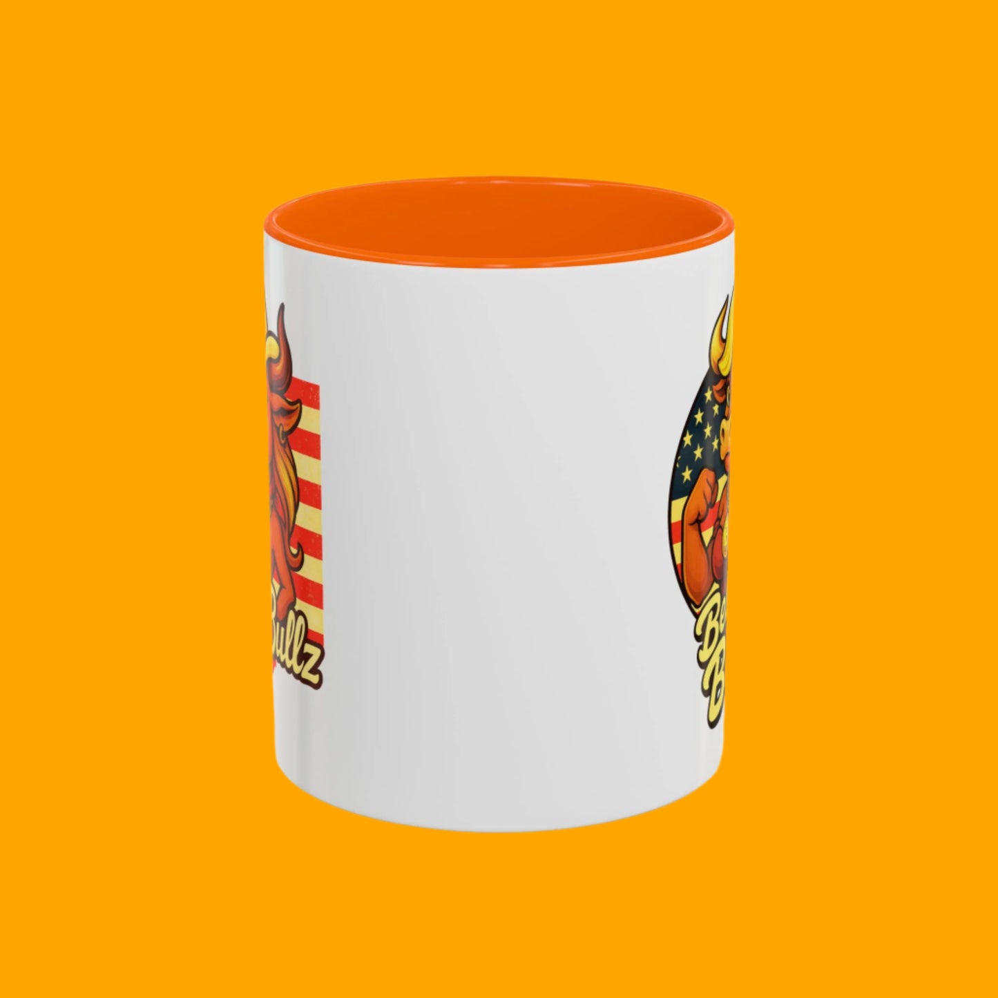Bella Bullz Accent Coffee Mug - Fun Animal Mug for Crypto Lovers, Unique Gift Idea Limited Edition MugsOffice Coffee Cup
