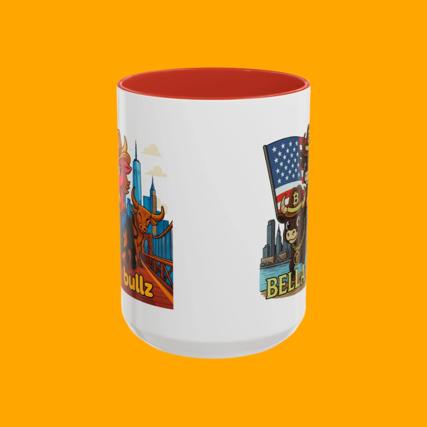 Crypto Women Accent Coffee Mug - Fun Animal Design, Bitcoin Home Decor for Coffee Lovers