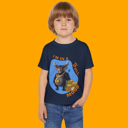 Bitcoin Bullz™ Kids T-Shirt, Fun Toddler Shirt, Cute Graphic Tee Limited Edition Baby Bullz™ Collection, Gifts for Young Enthusiasts, Cool Kids Apparel