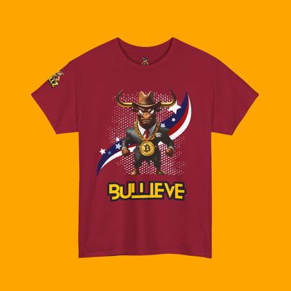 🔥 Bitcoin Bullz™ Patriotic Crypto Street Tee – Bold USA Design for Bitcoin Bulls & Independence Lovers, July 4th Fashion