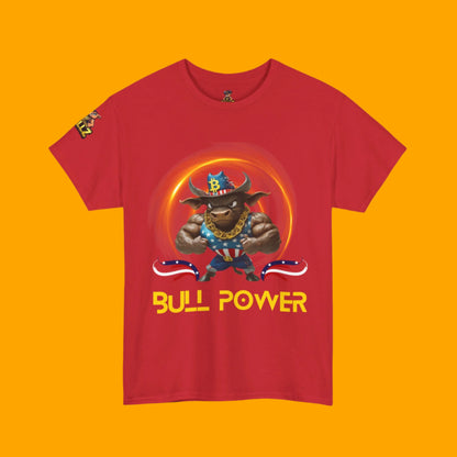Bitcoin Bullz™ Crypto Freedom Tee – Patriot Style Meets Outdoor Streetwear Independence Day Crypto Bulls