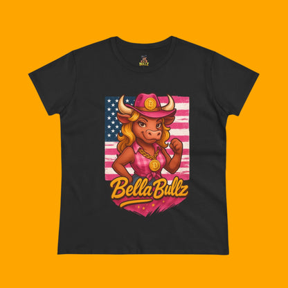 Women's T-Shirt Limited Design Crypto Lovers Bull RepresentTee