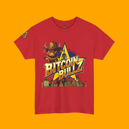Bitcoin Bullz Limited Design Mens T-Shirt Unleash the Bull New York City Streetwear Viral T-Shirt Only 500 pieces made