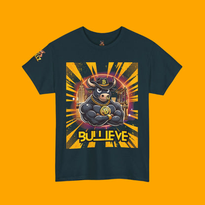 🔥 Bitcoin Bullz™ Brooklyn New York Crypto Street Tee – Bold Design for Bitcoin Bulls & Independence Lovers Limited Edition 500 Pieces Only 🔥