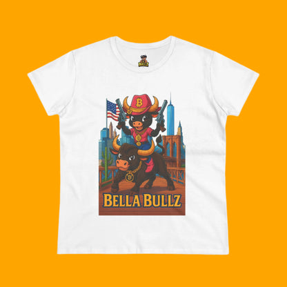 Crypto Lovers Graphic Tee - Bella Bullz Design, Limited Edition Quality Casual Wear, Gift for Animal Lovers, Fun Retro Vibe, Summer Fashion
