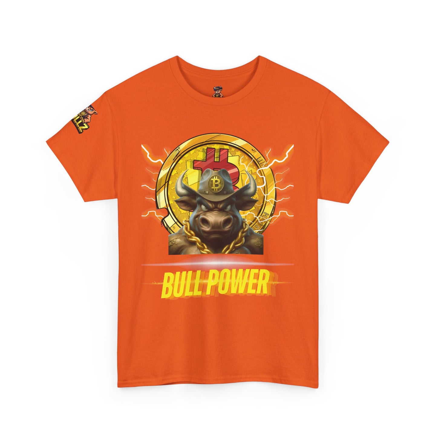 🔥  Bitcoin Bullz™ All-American Limited Edition Tee – Bold Patriotic Streetwear for Independent Spirits (Only 500 Made!) 🔥