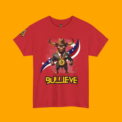 🔥 Bitcoin Bullz™ Patriotic Crypto Street Tee – Bold USA Design for Bitcoin Bulls & Independence Lovers, July 4th Fashion