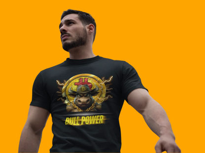 🔥  Bitcoin Bullz™ All-American Limited Edition Tee – Bold Patriotic Streetwear for Independent Spirits (Only 500 Made!) 🔥