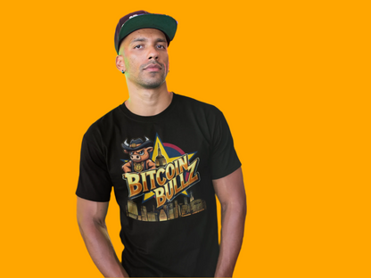 🔥 Bitcoin Bullz™ New York City Crypto Street Tee – Bold USA Design for Bitcoin Bulls & Independence Lovers 🔥