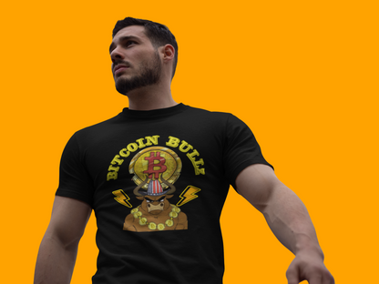 🔥 Bitcoin Bullz™ Limited Drop: Mens Streetwear Tee – BULL ENERGY  Viral Crypto Style for Rebels & Risk-Takers (500pcs Max 🔥