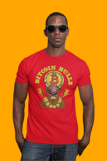 🔥 Bitcoin Bullz™ Limited Drop: Mens Streetwear Tee – BULL ENERGY  Viral Crypto Style for Rebels & Risk-Takers (500pcs Max 🔥